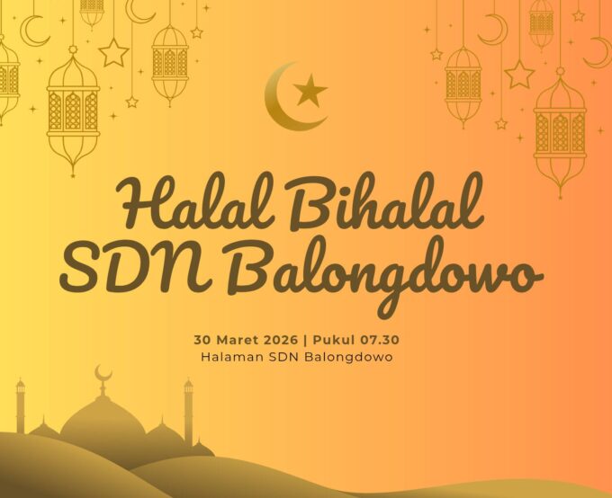 Indahnya Kebersamaan: SDN Balongdowo Gelar Halal Bihalal, Pererat Tali Silaturahmi