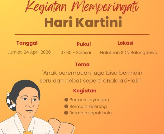 Semangat Kartini Cilik: Kemeriahan Peringatan Hari Kartini di SDN Balongdowo
