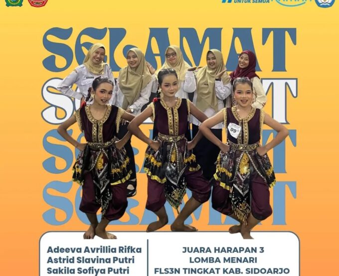 Sabet Juara Harapan 3 FLS3N Tingkat Kabupaten 2026, Tim Tari SDN Balongdowo Pukau Juri!