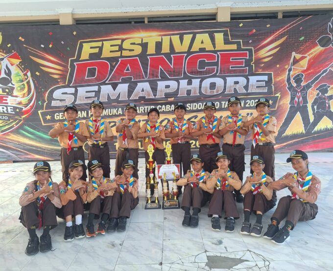 Kemeriahan Festival Dance Semaphore Kwarcab Sidoarjo 2026: SDN Balongdowo Sabet Dua Penghargaan Sekaligus!